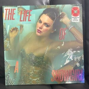 The Life of a Showgirl – Portofino Orange Glitter Vinyl ✨ SEALED